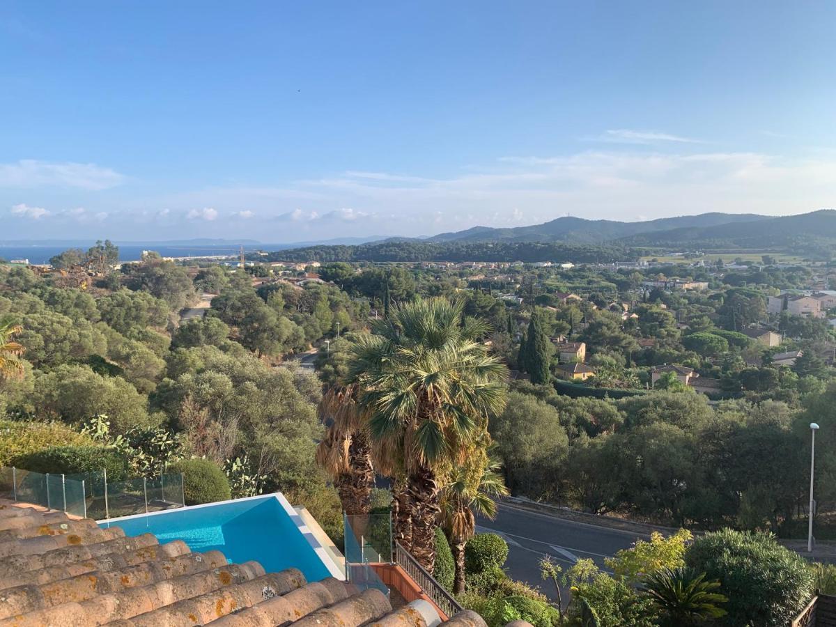 Superbe Duplex 35m2 vue mer avec piscine Bormes-les-Mimosas Extérieur photo